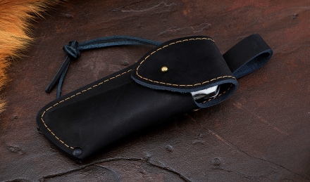 Нож Финка НКВД складная сталь булат полированный накладки акрил белый Нож Финка НКВД складная сталь булат полированный накладки акрил белый