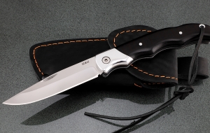 Нож складной Белка Elmax черный граб дюраль