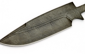 Клинок Анчар, сталь дамаск