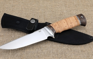 Нож Аллигатор-2 сталь 95Х18 рукоять береста