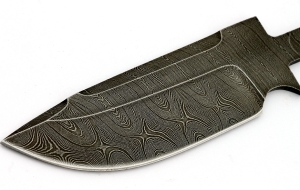 Клинок Хаска, сталь дамаск