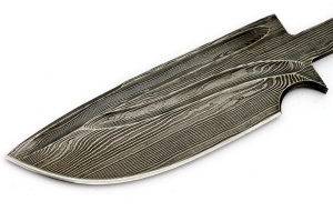 Клинок Хаска, сталь дамаск-долы