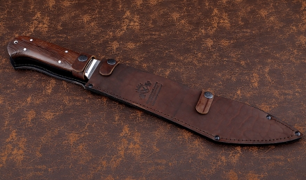 Нож Мачете №4 сталь У8А с пилой рукоять венге Нож Мачете №4 сталь У8А с пилой рукоять венге