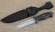 Нож Лидер сталь Sandvik 12C27, рукоять карбон 