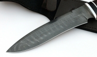 Нож Медведь сталь дамаск, рукоять венге-черный граб - _MG_3261.jpg