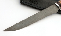 Нож Филейка большая сталь Х12МФ, рукоять береста дюраль - _MG_3593.jpg
