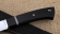 Нож Карачаевский бичак (бычак) Х12МФ черный граб