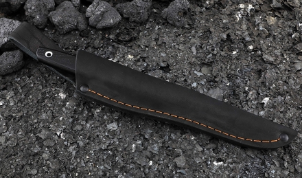 Нож Джур Х12МФ рукоять G10 черная, железное дерево, черный граб Нож Джур Х12МФ рукоять G10 черная, железное дерево, черный граб