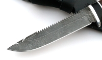 Нож Рыболов-4 сталь дамаск, рукоять венге-черный граб - _MG_3281.jpg