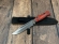 Нож Дельфин К340, рукоять карельская береза красная, мельхиор (распродажа)