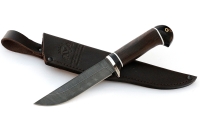 Нож Охотник сталь дамаск, рукоять венге-черный граб - _MG_2636.jpg