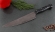 Нож Шеф №8 сталь Х12МФ, рукоять черный акрил
