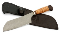 Нож Шеф №2 сталь Х12МФ, рукоять береста - _MG_6005.jpg