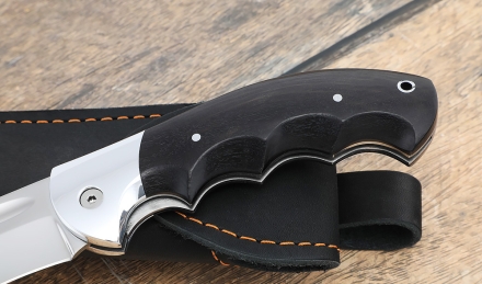 Складной нож "Ястреб" сталь 95х18, накладки черный граб Складной нож "Ястреб" сталь 95х18, накладки черный граб