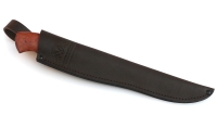 Нож Филейка большая сталь дамаск рукоять бубинга дюраль - _MG_5435.jpg