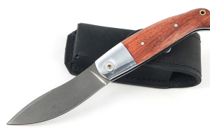 Складной нож Клык, сталь Х12МФ, рукоять накладки бубинга