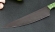Нож Шеф №8 сталь Х12МФ, рукоять зеленый акрил
