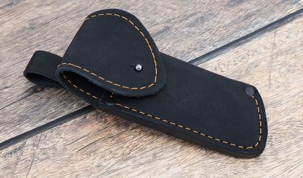 Складной нож "Ястреб" сталь Elmax, накладки черный граб  Складной нож "Ястреб" сталь Elmax, накладки черный граб