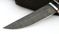 Нож Гриф сталь дамаск, рукоять венге-черный граб - _MG_27574y.jpg