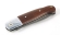 Нож Клык, складной, сталь Х12МФ, рукоять накладки коричневый граб