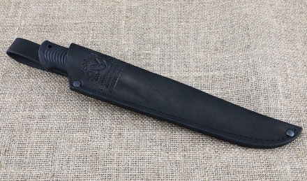 Нож Пехотинец сталь Х12МФ, рукоять резинопласт черный Нож Пехотинец сталь Х12МФ, рукоять резинопласт черный