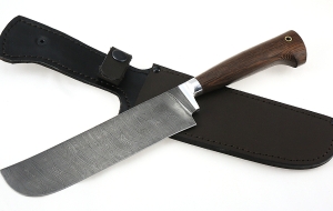 Нож Узбекский большой сталь дамаск, рукоять венге Нож Узбекский большой сталь дамаск, рукоять венге