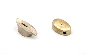 Комплект литье № 1 для ножа: гарда и навершие