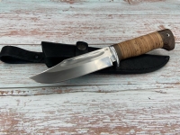 Нож Дельфин М390 , рукоять береста (распродажа)