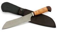 Нож Шеф №3 сталь Х12МФ, рукоять береста - _MG_6021.jpg