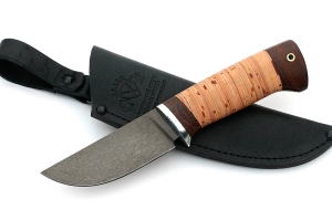 Нож Сурок сталь Х12МФ, рукоять береста Нож Сурок сталь Х12МФ, рукоять береста