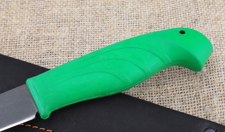 Нож Барс-2 сталь Х12МФ, рукоять резинопласт зеленый Нож Барс-2 сталь Х12МФ, рукоять резинопласт зеленый