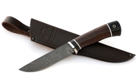 Нож Зяблик сталь дамаск, рукоять венге-черный граб - _MG_2654.jpg