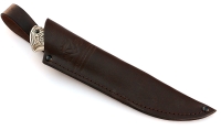 Нож Нерка сталь ELMAX, рукоять береста-черный граб,мельхиор - IMG_6354.jpg