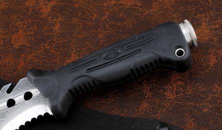 Нож Мачете №9 сталь 95Х18 рукоять полимер черный