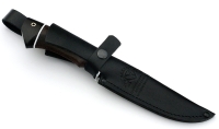 Нож Рыболов-2 сталь дамаск, рукоять венге-черный граб (Распродажа) - _MG_2890.jpg