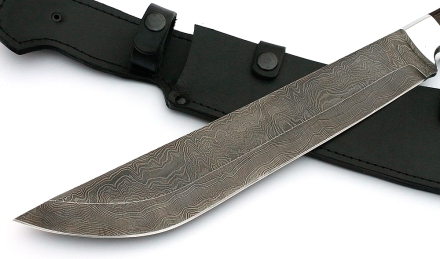 Нож Мачете №5 сталь дамаск, рукоять венге Нож Мачете №5 сталь дамаск, рукоять венге