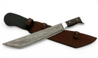 Нож Мачете №5 сталь дамаск, рукоять венге - _MG_2875.jpg