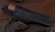 Нож Якутский-1 сталь Х12МФ рукоять карельская береза коричневая
