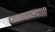 Нож №40 Х12МФ цельнометаллический рукоять карельская береза коричневая (Распродажа)