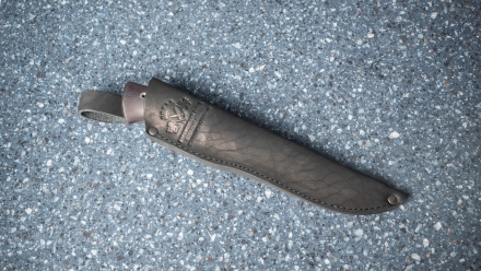 Нож Лесник сталь х12мф рукоять черный граб Нож Лесник сталь х12мф рукоять черный граб