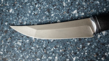 Нож Лесник сталь х12мф рукоять черный граб Нож Лесник сталь х12мф рукоять черный граб