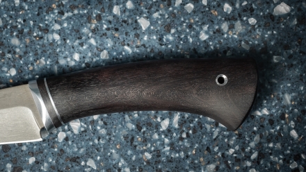 Нож Лесник сталь х12мф рукоять черный граб Нож Лесник сталь х12мф рукоять черный граб