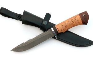 Нож Рыболов-2 сталь Х12МФ, рукоять береста Нож Рыболов-2 сталь Х12МФ, рукоять береста