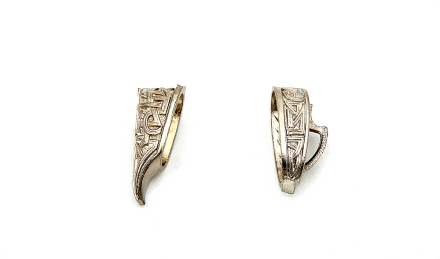 Комплект литье № 5 для ножа: гарда и навершие