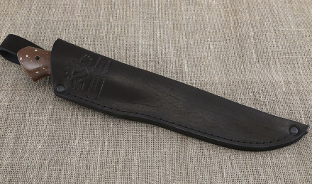 Нож Охотник сталь У8А рукоять акрил коричневый Нож Охотник сталь У8А рукоять акрил коричневый