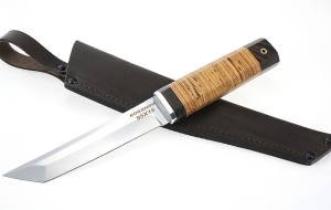Нож Тантуха сталь 95х18, рукоять береста Нож Тантуха сталь 95х18, рукоять береста