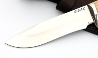 Нож Турист сталь ELMAX, рукоять черный граб и карельская береза с литьем - _MG_5829.jpg