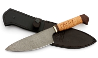 Нож Шеф №4 сталь Х12МФ, рукоять береста - _MG_6038.jpg