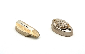 Комплект литье № 6 для ножа: гарда и навершие