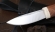Нож Якутский-1 сталь Х12МФ кованый дол рукоять карельская береза коричневая